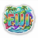 Recherche de le fiji autocollants Île