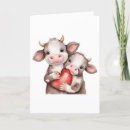 Recherche de coeurs de vache cartes postales Valentine