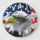 Recherche de jour du souvenir horloges Patriotique