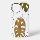 Recherche de feuille de monstera iphone coques Vintage