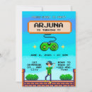 Recherche de manette de jeu invitations Arcade rétro