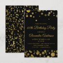 Recherche de confetti 60th anniversaire invitations Noir