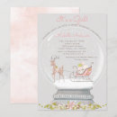 Recherche de globe invitations Fille