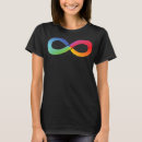 Recherche de infinity symbol tshirts Arc en ciel