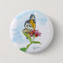 Recherche de monarque badges Aquarelle