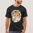 Suche nach zerrissenes tshirts Katze