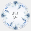 Recherche de fleurs bleues autocollants Joint d'enveloppe