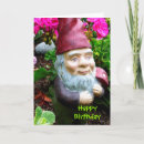 Recherche de de gnome anniversaire cartes Jardin