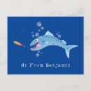 Suche nach fischen cartoon postkarten Fischer