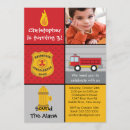 Recherche de fireman invitations Moteur d'incendie