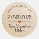 Recherche de confiture fraise autocollants Cuisine