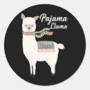 Suche nach pajama party aufkleber Lama