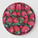 Recherche de fraises horloges Motif