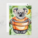 Recherche de bear cartes postales Aquarelle