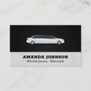 Recherche de limousines cartes visite Automobile