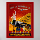 Suche nach fluglinien poster Werbung