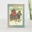 Recherche de childrens vœux cartes Vintage
