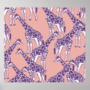 Recherche de girafe colorée posters Dessin