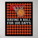 Suche nach der basketball kinder poster Kugel