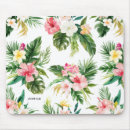 Recherche de motif tropical tapis souris Aquarelle