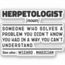 Suche nach reptilien aufkleber Herpetologe