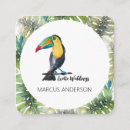 Recherche de toucan cartes visite Tropical
