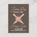 Recherche de couteaux cartes visite Chef