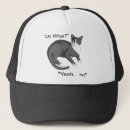 Recherche de chats casquettes Femme de chat