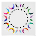 Recherche de de lune posters Arc en ciel