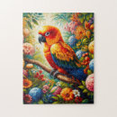 Recherche de parrot puzzles Fleurs