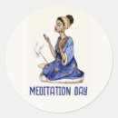 Recherche de méditation autocollants Yoga