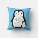 Recherche de petit pingouin coussins Hiver