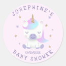 Recherche de baby unicorn autocollants Baby shower unicorne