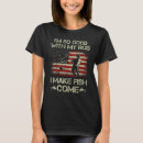 Recherche de bâtons de poissons tshirts Drapeau