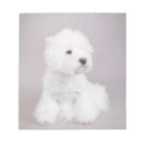 Recherche de westie blocsnotes Puppy