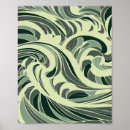 Recherche de motifs verts posters Green