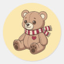 Recherche de écharpe autocollants Ours en peluche