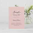 Recherche de menu élégant invitations Rose pâle