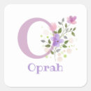 Recherche de lettre o autocollants Floral