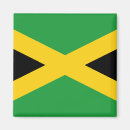 Recherche de drapeau la jamaïque de magnets Vert