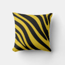 Recherche de zèbre coussins Rayures