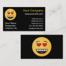 Recherche de forme de coeur cartes visite Amour