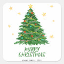 Recherche de noël arbre autocollants Élégant