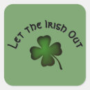 Suche nach vier blätter aufkleber St patricks tag
