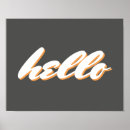 Recherche de hello posters Minimaliste