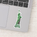 Recherche de statue liberté autocollants Cool