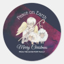 Recherche de ange bleu autocollants Paix sur terre