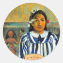 Recherche de gauguin autocollants Portrait