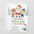 Recherche de elfe de fille invitations Santa claus