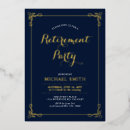 Recherche de elegant retirement invitations Script